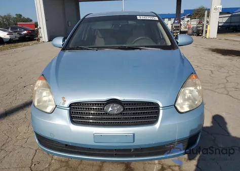 2009 Hyundai Accent Gls from USA, damaged, VIN KMHCN46C99U380948